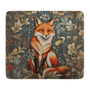 Planche À Découper Vintage assis Fox William Morris Inspiré Floral