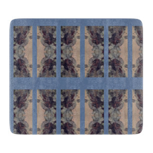 Planche À Découper Vintage bleu