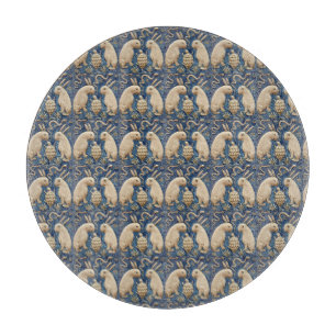 Planche À Découper Vintage Espagnol Carrelage Animal Rabat Tortue Ble