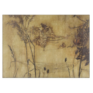 Planche À Découper Vintage Fairy Tale, Fairy's Tightrope par Rackham