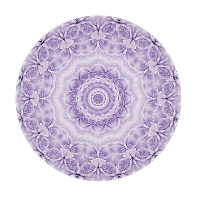 Planche à découper violet blanc (Devant)
