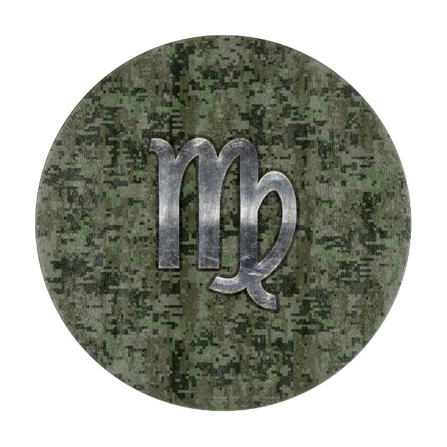 Planche À Découper Virgo Zodiac Connexion Olive Green Camion numériqu (Devant)