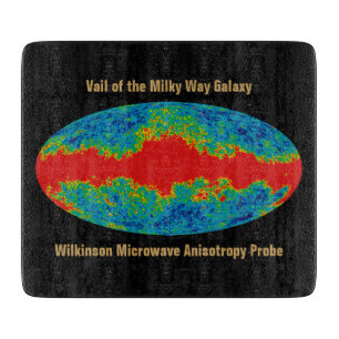 Planche À Découper Voile Galaxy Voie Lactée sur l'univers WMAP