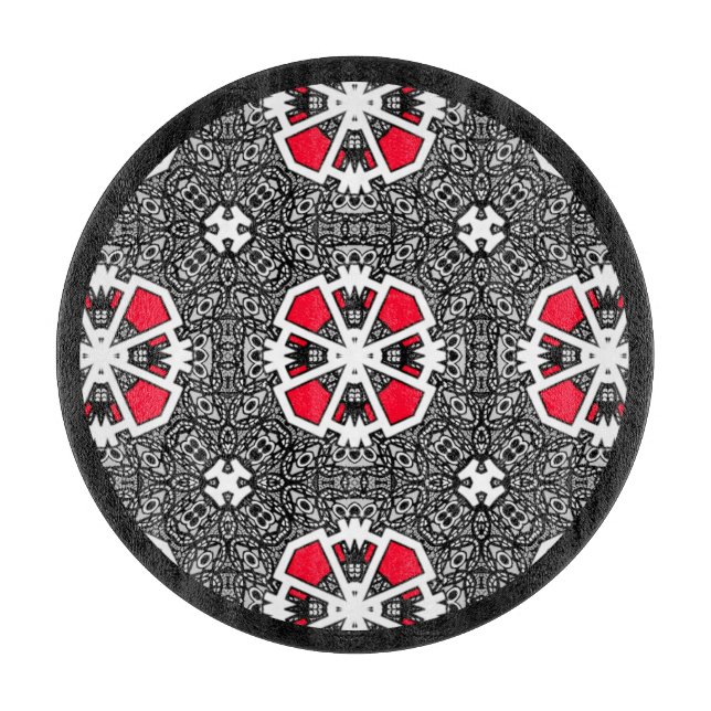 Planche À Découper Volume seize kaléidoscope art deux (Devant)