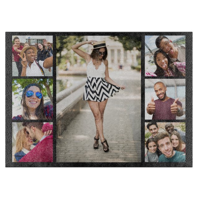 Planche À Découper VOS photos carte à découper personnalisée (Devant)