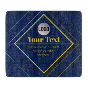 Planche À Découper Votre logo et modèle de design personnalisable