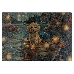 Planche À Découper Voyage festif de Noël Havanais
