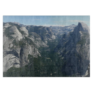 Planche À Découper Vue depuis Glacier Point dans le parc national de