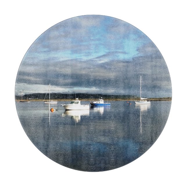 PLANCHE À DÉCOUPER VUES DES ALLES (Devant)