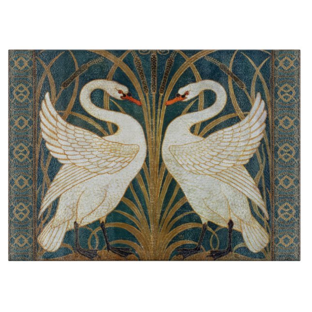 Planche À Découper Walter Crane Swan (Devant)