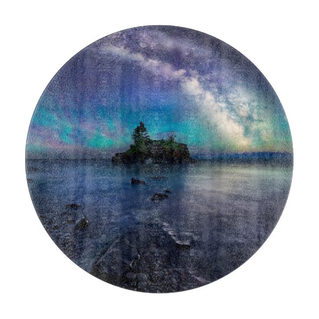 Planche À Découper Water | Lac Superior Minnesota (Devant)