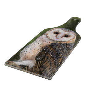 Planche À Découper Western Barn Owl Cutting Board