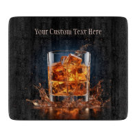 Whiskey Texte Personnalisé Sur Les Rochers