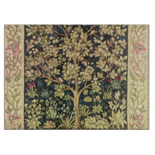 Planche À Découper William Morris Arbre De Vie Vintage Pré-Raphaéli