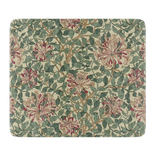 Planche À Découper William Morris - Art Nouveau Honeysuckie & Feuille