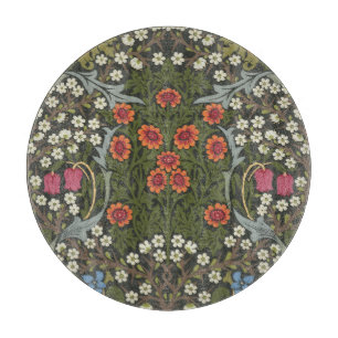 Planche À Découper William Morris Blackthorn Garden Flower Classique