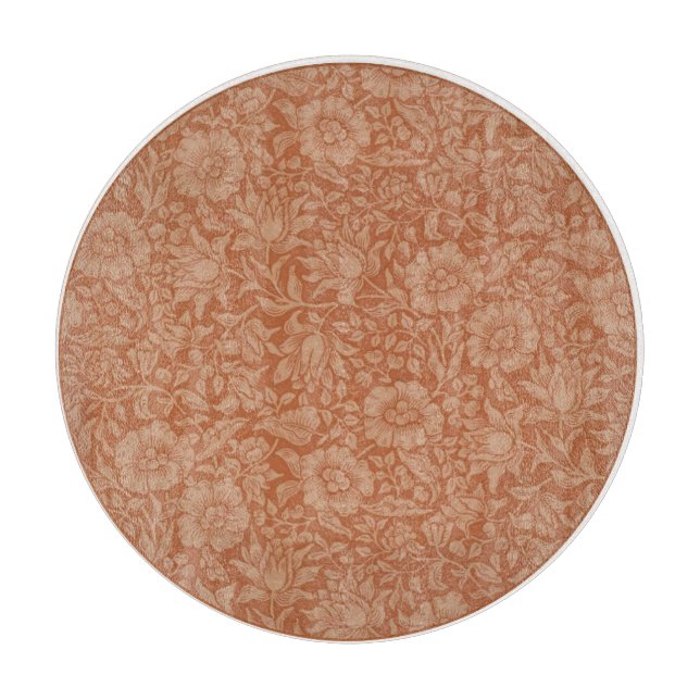 Planche À Découper William Morris Mallow Fond d'écran floral (Devant)