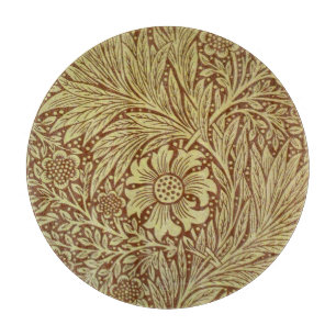 Planche À Découper William Morris Marigold Motif de fleurs antiques