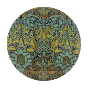Planche À Découper William Morris Peacock Dragon Fond d'écran