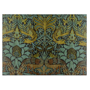 Planche À Découper William Morris Peacock Dragon Fond d'écran
