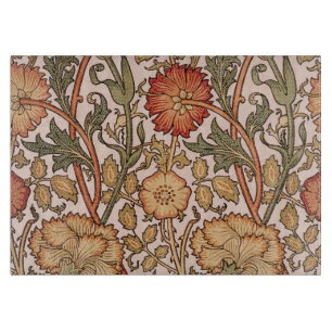 Planche À Découper William Morris Rose Flower Fond d'écran Motif