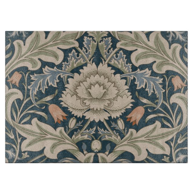Planche À Découper William Morris Severn Floral Garden Flower Classic (Devant)