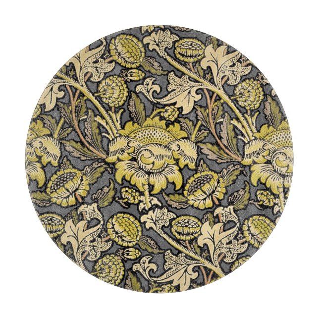 Planche À Découper William Morris Wey Fond d'écran Floral (Devant)