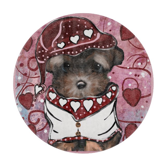 Planche À Découper Yorkie Poo (Devant)