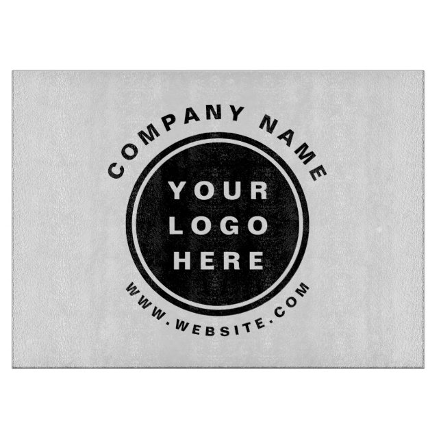 Planche À Découper Your Business Logo Promoteur Business Company (Devant)