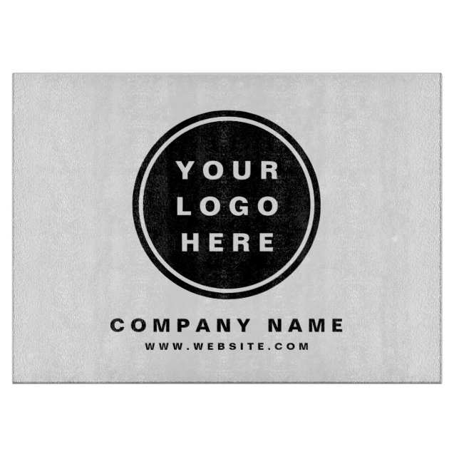 Planche À Découper Your Business Logo Promoteur Business Company (Devant)