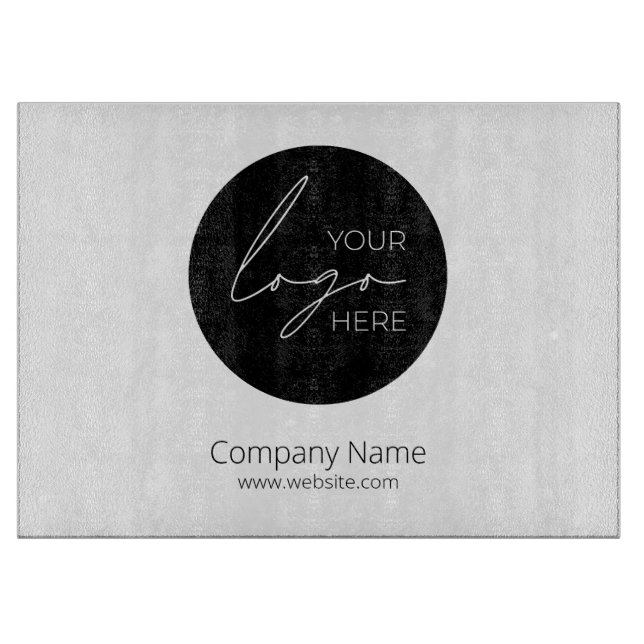 Planche À Découper Your Business Logo Promoteur Business Company (Devant)