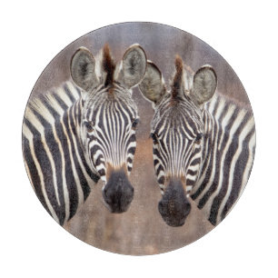 Planche À Découper Zèbres des plaines, parc national Kruger