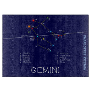 Planche À Découper Zodiaque Gemini