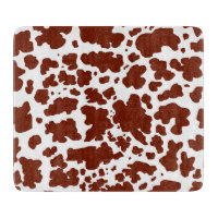 Zones Brown de vache modernes Imprimer Cowboy