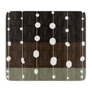 Planche À Découper Zones de requin baleine et rayures Motif Cool gris