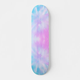 Planche à skateboard Blue Purple Pastel Tie Dye