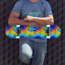 Planche à skateboard Rainbow Wave