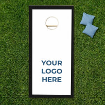 Planche de Cornhole à Logo Personnalisé avec Bordu