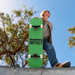 Planche de skateboard 8" (verte)