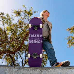 Planche de skateboard 8" (violet)