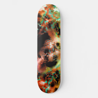 Planche de skateboard : Abstrait Orange"