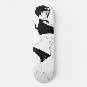 Planche De Skateboard De Fille Anime Surprise