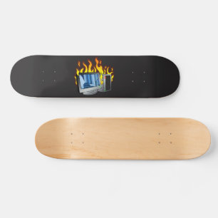 Planche de skateboard de l'ordinateur