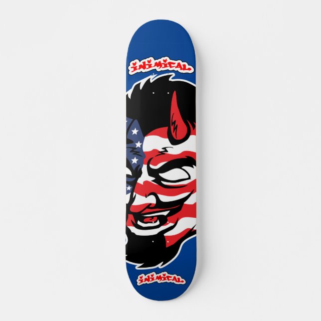 Planche de skateboard diabolique américaine (Devant)