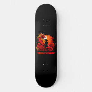 Planche de skateboard Dragon Samurai
