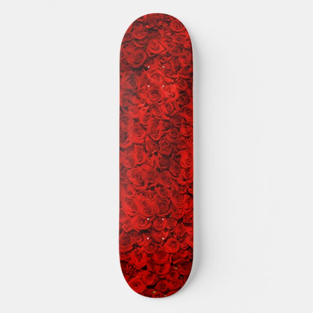 Planche de skateboard du Jardin rose (Recto)