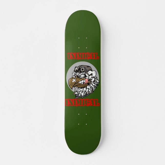 Planche de skateboard du pilote d'oiseaux (Devant)