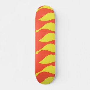 Planche de skateboard Feu Abstrait