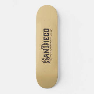 Planche de skateboard San Diego Vintage Typeface