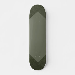 Planche de skateboard verte Moss personnalisée